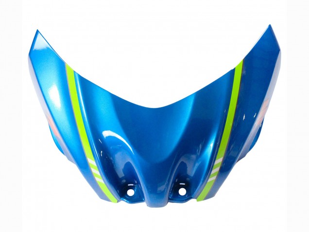 Billigste Suzuki GSXR 1000 Motorrad Verkleidung 2009-2016 - Hellblau Grun Motul 29 Ecstar