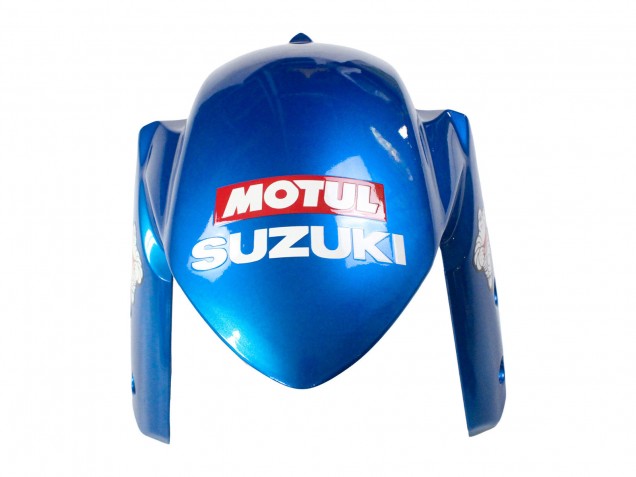 Billigste Suzuki GSXR 1000 Motorrad Verkleidung 2009-2016 - Hellblau Grun Motul 29 Ecstar