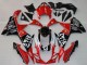 Billigste Suzuki GSXR 1000 Motorrad Verkleidung 2009-2016 - Rot Schwarz Weiss 13