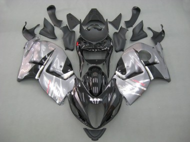 Billigste Suzuki GSXR 1300 Hayabusa Motorrad Verkleidung 1996-2007 - Grau Schwarz Hayabusa