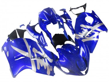 Billigste Suzuki GSXR 1300 Hayabusa Motorrad Verkleidung 1996-2007 - Glanzendes Blau