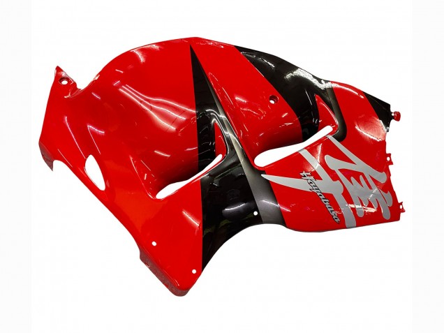 Billigste Suzuki GSXR 1300 Hayabusa Motorrad Verkleidung 1996-2007 - Rot Schwarz Hayabusa