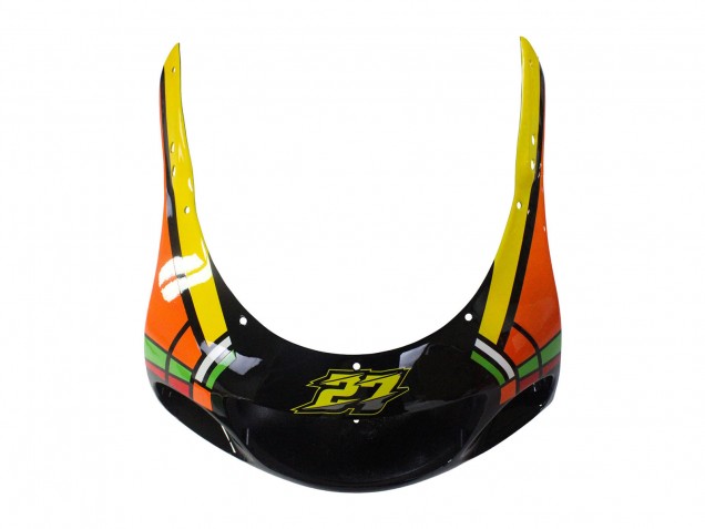 Billigste Suzuki GSXR 600 / GSXR 750 Motorrad Verkleidung 1996-2000 - Schwarz Mehrfarbig 27