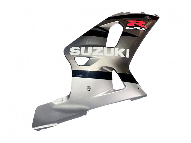 Billigste Suzuki GSXR 600 / GSXR 750 Motorrad Verkleidung 2001-2003 - Silber Glanzendes Schwarz Rot