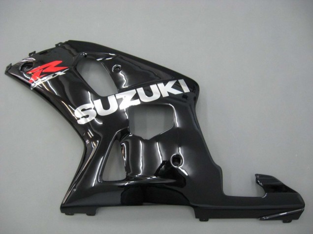 Billigste Suzuki GSXR 600 / GSXR 750 Motorrad Verkleidung 2001-2003 - Glanzendes Schwarz Rot Weiss