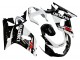 Billigste Suzuki GSXR 600 / GSXR 750 Motorrad Verkleidung 2001-2003 - Weiss Glanzendes Schwarz Rot