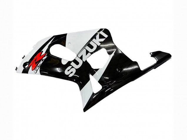 Billigste Suzuki GSXR 600 / GSXR 750 Motorrad Verkleidung 2001-2003 - Weiss Glanzendes Schwarz Rot
