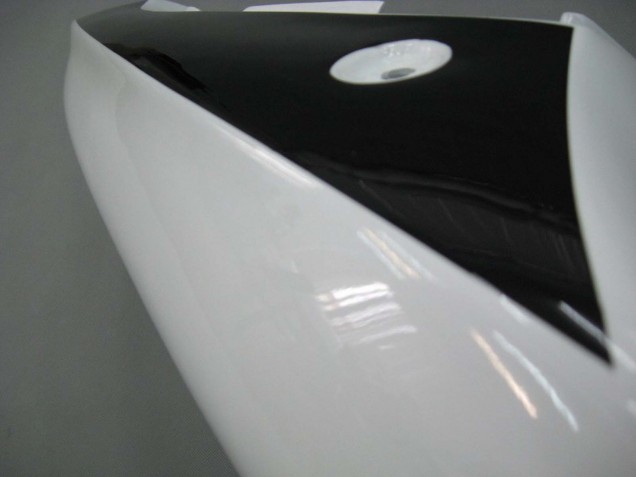 Billigste Suzuki GSXR 600 / GSXR 750 Motorrad Verkleidung 2001-2003 - Blau Weiss Glanzendes Schwarz Rot