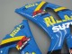 Billigste Suzuki GSXR 600 / GSXR 750 Motorrad Verkleidung 2001-2003 - Blau Gelb Schwarz Motul Rizla