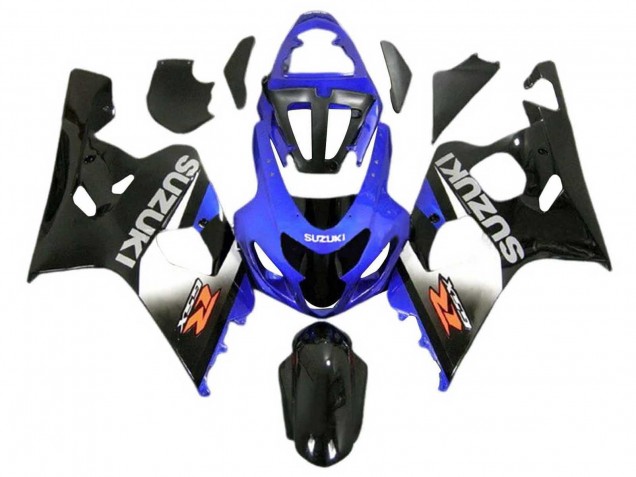 Billigste Suzuki GSXR 600 / GSXR 750 Motorrad Verkleidung 2004-2005 - Blau Schwarz
