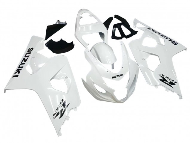 Billigste Suzuki GSXR 600 / GSXR 750 Motorrad Verkleidung 2004-2005 - Perl Weiss