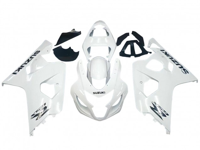 Billigste Suzuki GSXR 600 / GSXR 750 Motorrad Verkleidung 2004-2005 - Perl Weiss