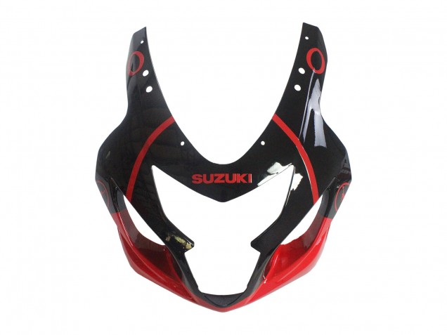Billigste Suzuki GSXR 600 / GSXR 750 Motorrad Verkleidung 2004-2005 - Glanzendes Schwarz Rot Jordan Michelin