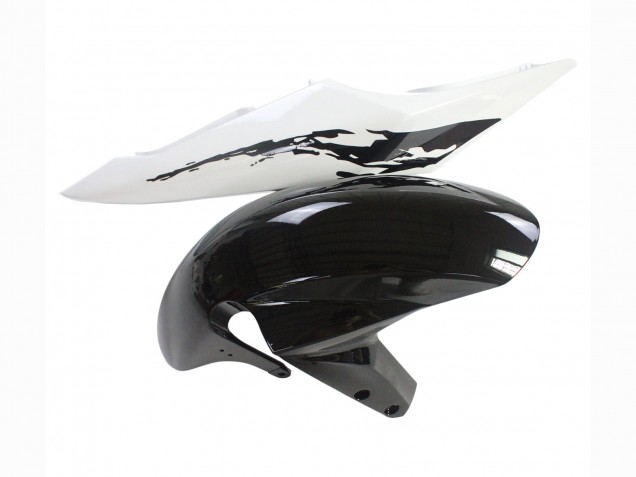 Billigste Suzuki GSXR 600 / GSXR 750 Motorrad Verkleidung 2004-2005 - Weiss Schwarz