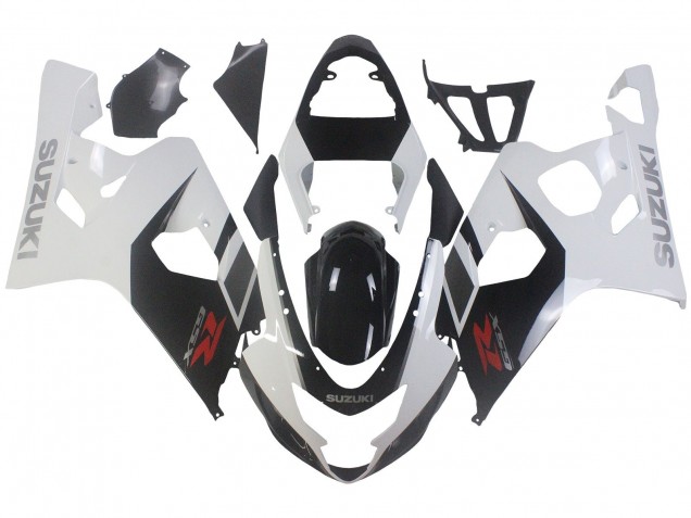 Billigste Suzuki GSXR 600 / GSXR 750 Motorrad Verkleidung 2004-2005 - Weiss Schwarz Rot