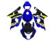 Billigste Suzuki GSXR 600 / GSXR 750 Motorrad Verkleidung 2004-2005 - Blau Gelb Schwarz