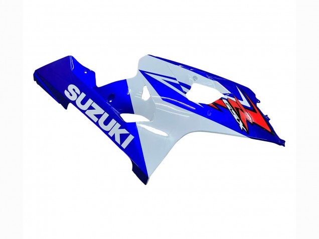 Billigste Suzuki GSXR 600 / GSXR 750 Motorrad Verkleidung 2004-2005 - Weiss Blau Rot