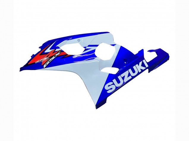 Billigste Suzuki GSXR 600 / GSXR 750 Motorrad Verkleidung 2004-2005 - Weiss Blau Rot