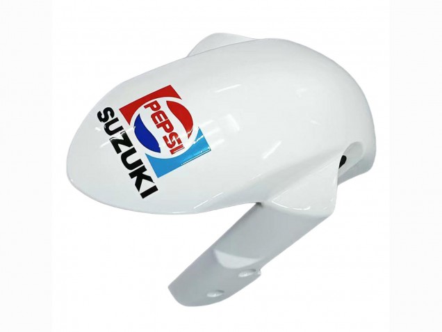 Billigste Suzuki GSXR 600 / GSXR 750 Motorrad Verkleidung 2006-2007 - Weiss Rot Gelb Motul