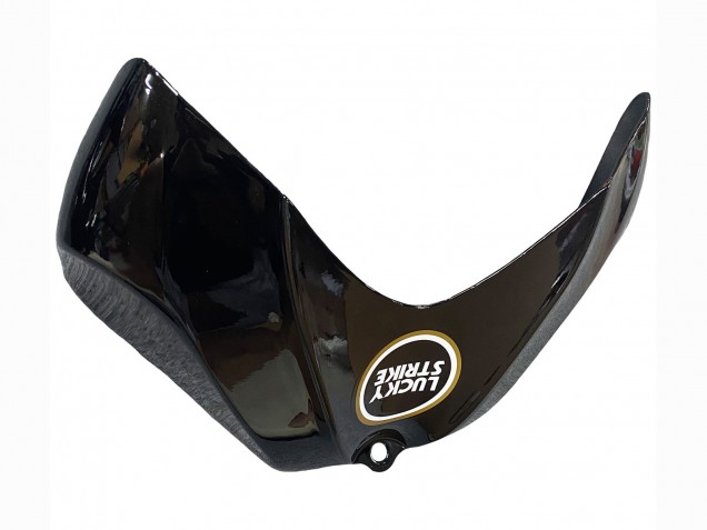 Billigste Suzuki GSXR 600 / GSXR 750 Motorrad Verkleidung 2006-2007 - Glanzendes Schwarz Weiss Motul Lucky Strike