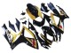 Billigste Suzuki GSXR 600 / GSXR 750 Motorrad Verkleidung 2006-2007 - Gold Glanzendes Schwarz Rot