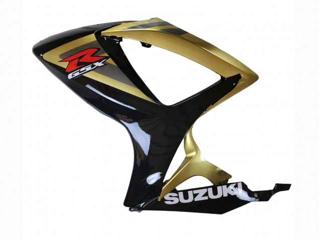 Billigste Suzuki GSXR 600 / GSXR 750 Motorrad Verkleidung 2006-2007 - Gold Glanzendes Schwarz Rot