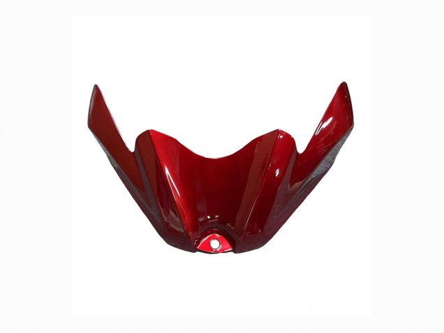 Billigste Suzuki GSXR 600 / GSXR 750 Motorrad Verkleidung 2008-2010 - Matt Schwarz Rot