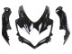 Billigste Suzuki GSXR 600 / GSXR 750 Motorrad Verkleidung 2008-2010 - Glanzendes Schwarz Blau