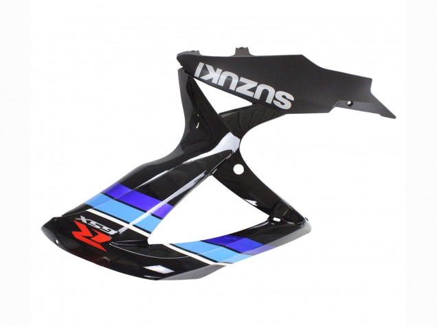 Billigste Suzuki GSXR 600 / GSXR 750 Motorrad Verkleidung 2008-2010 - Glanzendes Schwarz Blau