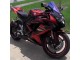 Billigste Suzuki GSXR 600 / GSXR 750 Motorrad Verkleidung 2008-2010 - Rot Glanzendes Schwarz