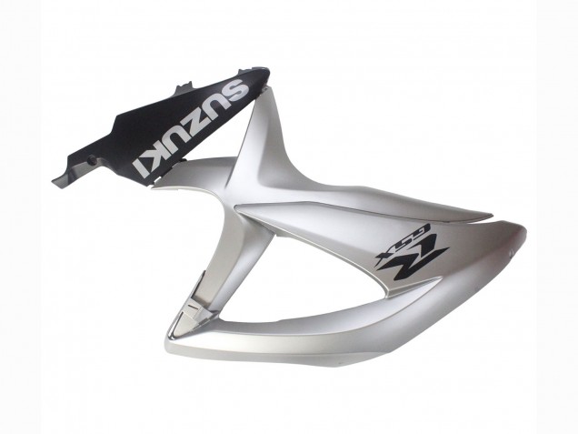 Billigste Suzuki GSXR 600 / GSXR 750 Motorrad Verkleidung 2008-2010 - Silber Matt Schwarz
