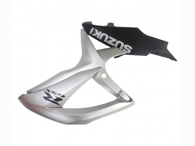 Billigste Suzuki GSXR 600 / GSXR 750 Motorrad Verkleidung 2008-2010 - Silber Matt Schwarz
