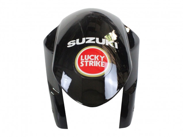 Billigste Suzuki GSXR 600 / GSXR 750 Motorrad Verkleidung 2008-2010 - Glanzendes Schwarz Rot Weiss Motul Lucky Strike