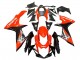 Billigste Suzuki GSXR 600 / GSXR 750 Motorrad Verkleidungen Kit 2011-2024 - Rot Glanzendes Schwarz