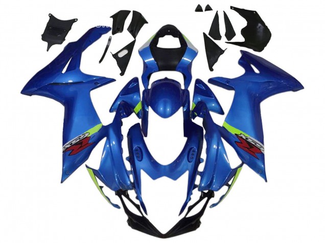 Billigste Suzuki GSXR 600 / GSXR 750 Motorrad Verkleidung 2011-2024 - Blau Grun Rot