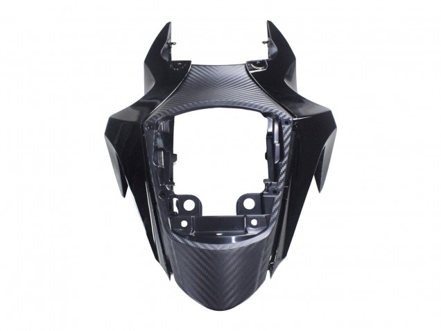 Billigste Suzuki GSXR 600 / GSXR 750 Motorrad Verkleidung 2011-2024 - Glanzendes Schwarz Matt Schwarz Weiss Aufkleber