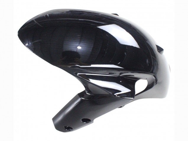 Billigste Suzuki GSXR 600 / GSXR 750 Motorrad Verkleidung 2011-2024 - Glanzendes Schwarz Matt Schwarz Weiss Aufkleber