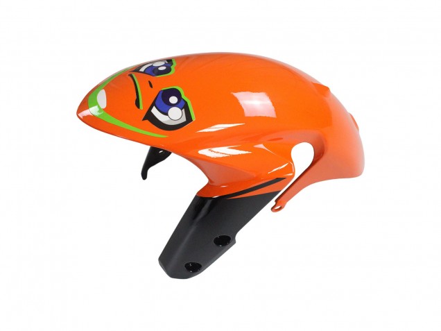 Billigste Suzuki GSXR 600 / GSXR 750 Motorrad Verkleidung 2011-2024 - Hellblau Orange Schwarz Weiss Hai 46