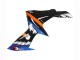 Billigste Suzuki GSXR 600 / GSXR 750 Motorrad Verkleidung 2011-2024 - Hellblau Orange Schwarz Weiss Hai 46
