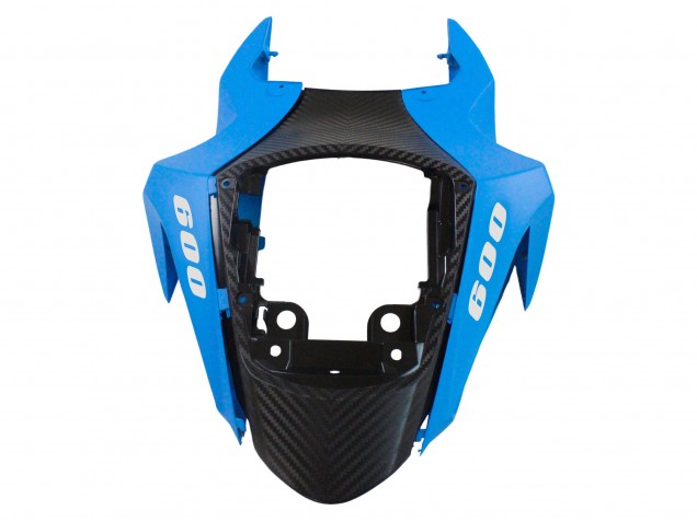 Billigste Suzuki GSXR 600 / GSXR 750 Motorrad Verkleidung 2011-2024 - Blau Matt Schwarz