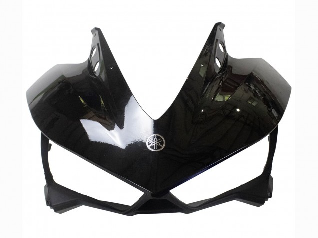 Billigste Yamaha YZF R3/R25 Motorrad Verkleidung 2015-2018 - Blau Glanzendes Schwarz