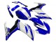 Billigste Yamaha YZF R3/R25 Motorrad Verkleidung 2015-2018 - Weiss Blau Schwarz Rennen