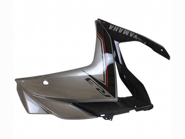 Billigste Yamaha YZF R3/R25 Motorrad Verkleidung 2015-2018 - Silber Schwarz