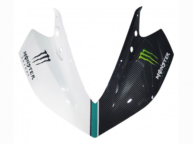 Billigste Yamaha YZF R3/R25 Motorrad Verkleidung 2015-2018 - Weiss Grun Glanzendes Schwarz