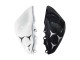 Billigste Yamaha YZF R3/R25 Motorrad Verkleidung 2015-2018 - Weiss Grun Glanzendes Schwarz
