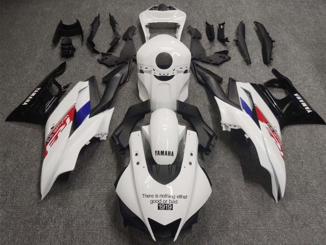 Billigste Yamaha YZF R3/R25 Motorrad Verkleidung 2019-2021 - Weiss Rot Blau Schwarz Carbonfaser 1919