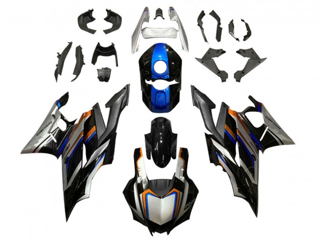 Billigste Yamaha YZF R3/R25 Motorrad Verkleidung 2019-2021 - Silber Orange Blau Schwarz
