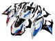 Billigste Yamaha YZF R3/R25 Motorrad Verkleidung 2019-2021 - Weiss Blau Rot Glanzendes Schwarz