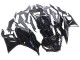 Billigste Yamaha YZF R3/R25 Motorrad Verkleidung 2022-2024 - Glanzendes Schwarz