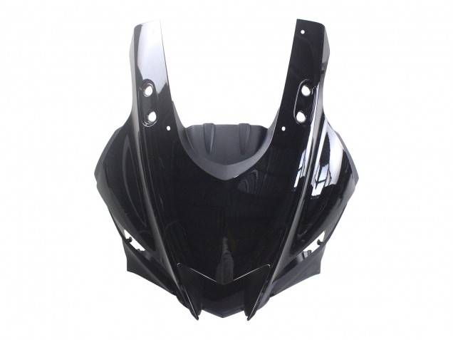 Billigste Yamaha YZF R3/R25 Motorrad Verkleidung 2022-2024 - Glanzendes Schwarz